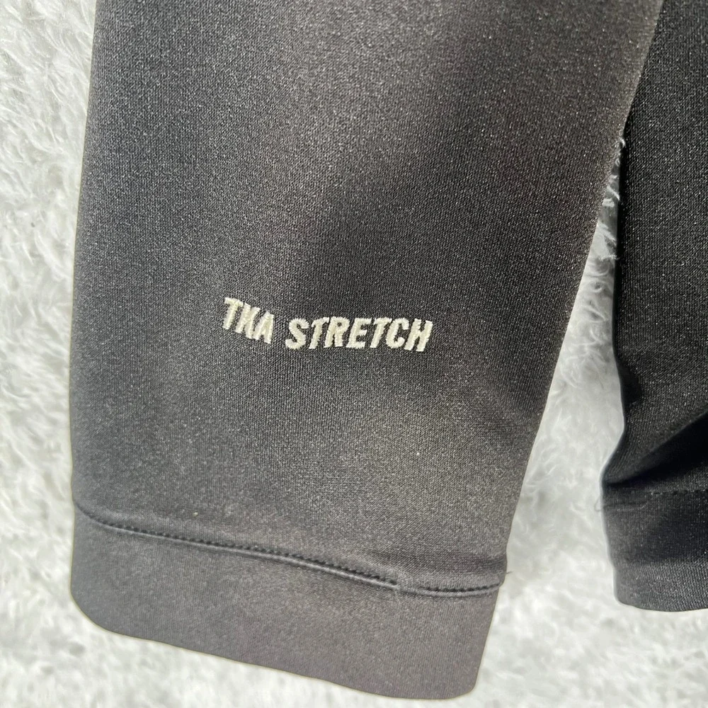 The North Face TKA Stretch Full Zip Jacket Mens Black Lightweight Activewear